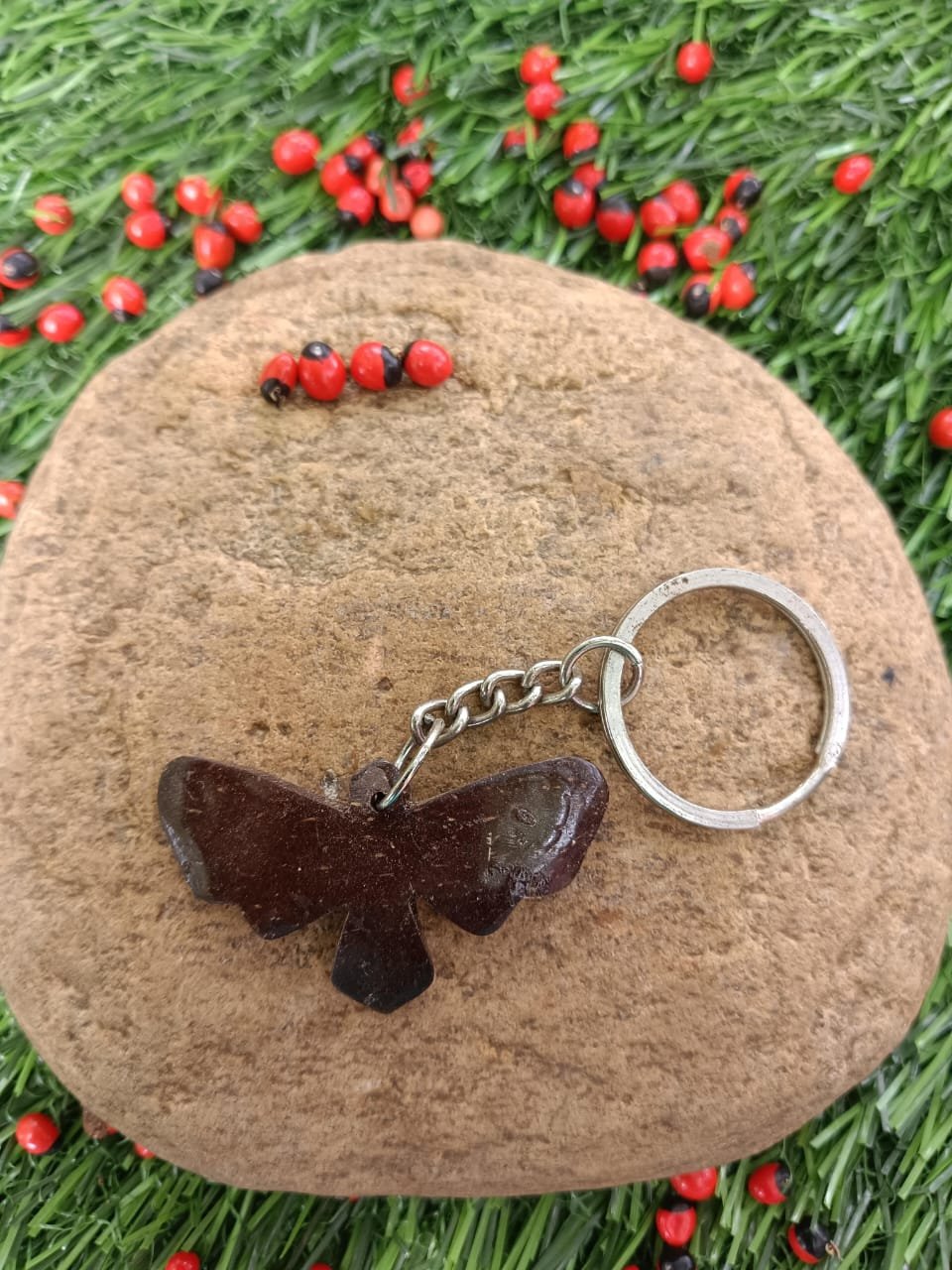 Bird shaped key chain