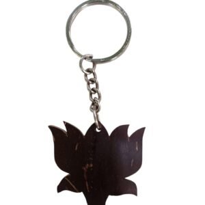 Lotus shaped keychain