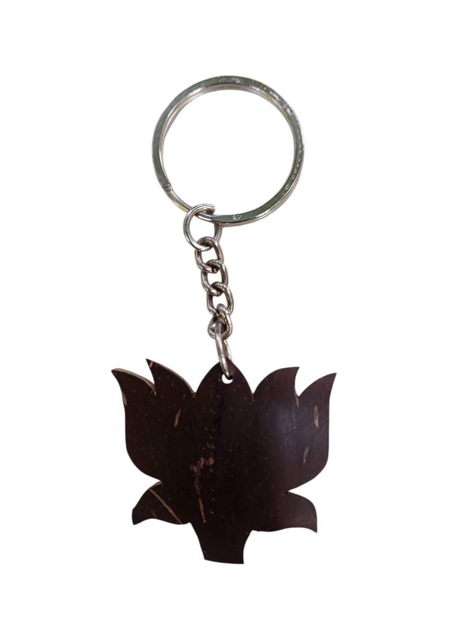 Lotus shaped keychain