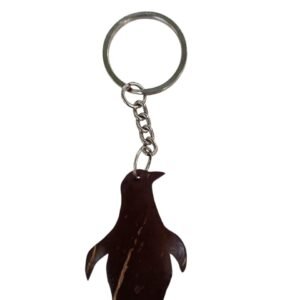 Penguin shaped keychain