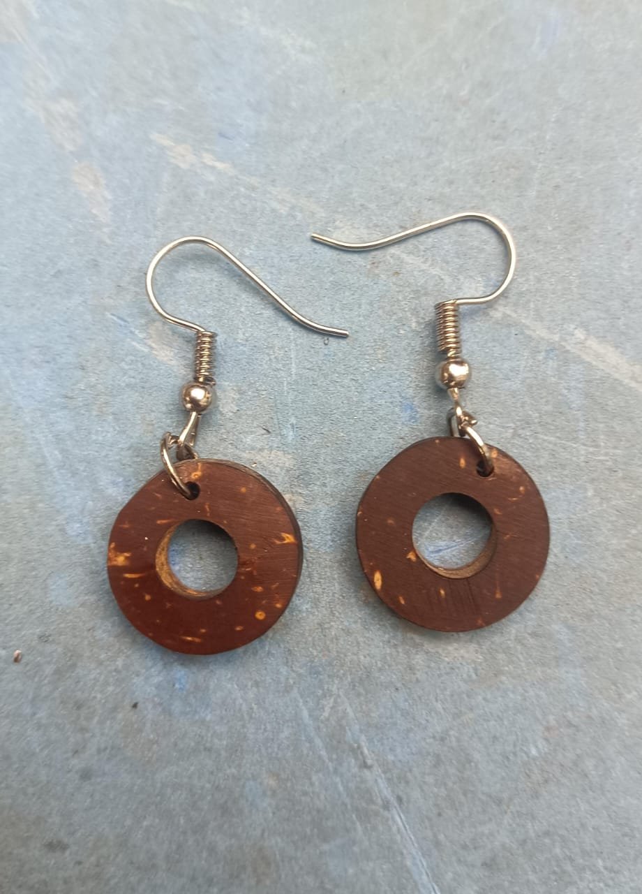 Round Pattern Earrings