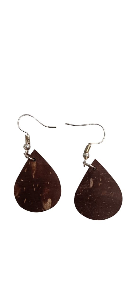 Teardrop Pattern Earrings - Image 2