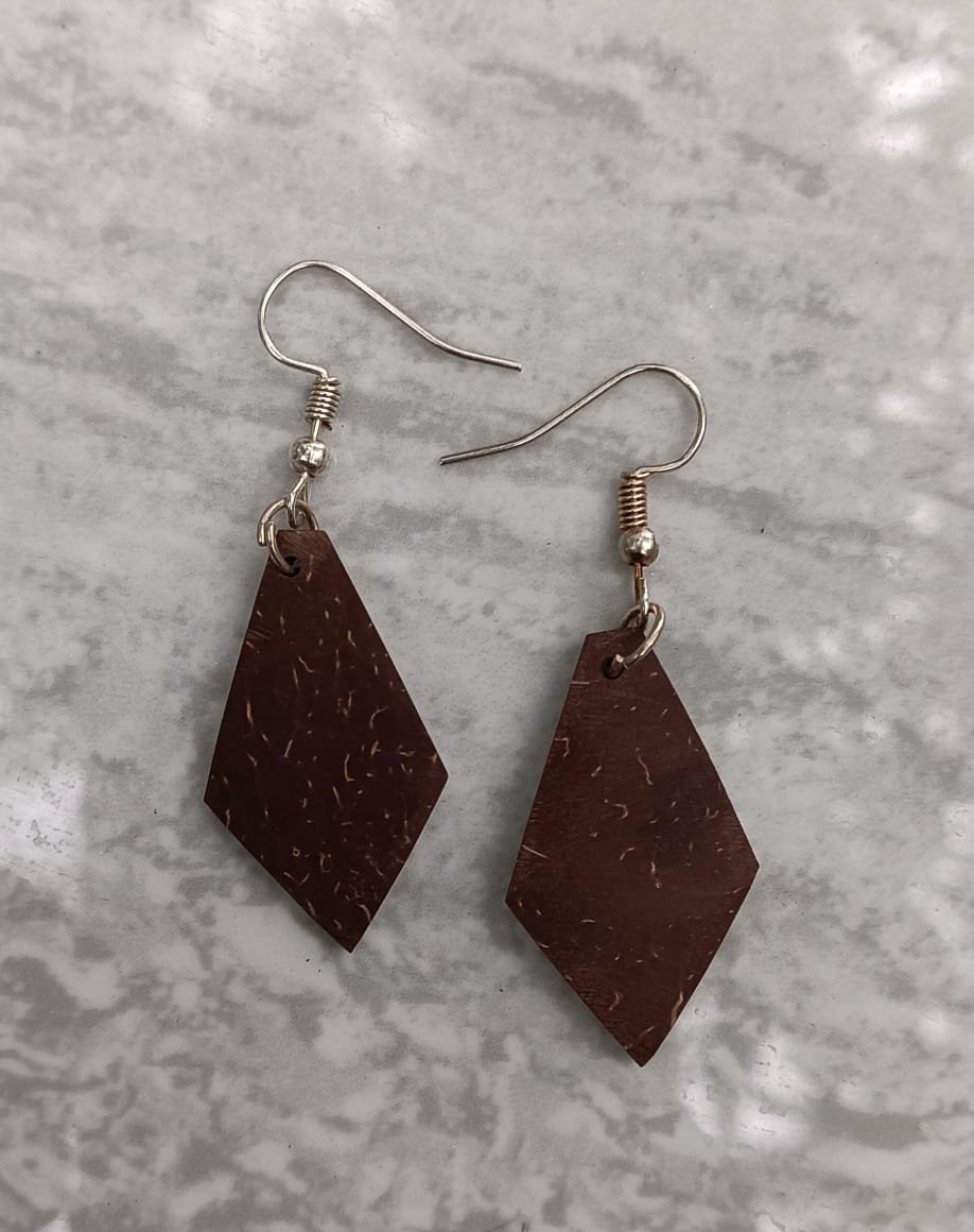 Diamond Pattern Earring